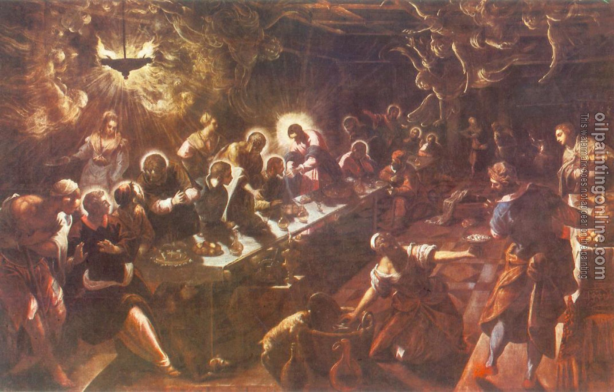 Jacopo Robusti Tintoretto - The Last Supper